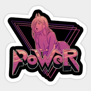 Power - Chainsaw Man, Anime, Manga Sticker